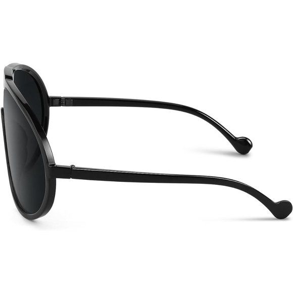 GFUIARA Women Trendy Oversized Fashion Shield Aviator  UV400 Protection Goggles - Picture 6 of 7